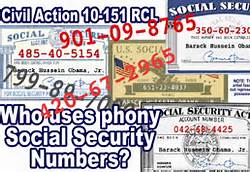 Obama Phony Social Security Numbers